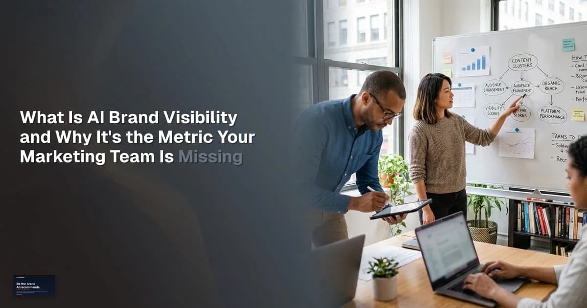 What Is AI Brand Visibility and Why It's the Metric Your Marketing Team Is Missing - blogawesome