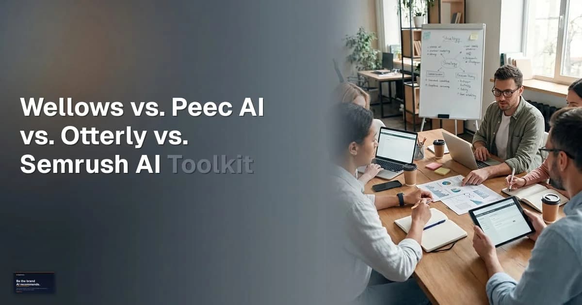 Wellows vs. Peec AI vs. Otterly vs. Semrush AI Toolkit: Which AI Visibility Platform Actually Closes the Gap Between Tracking and Publishing? - blogawesome